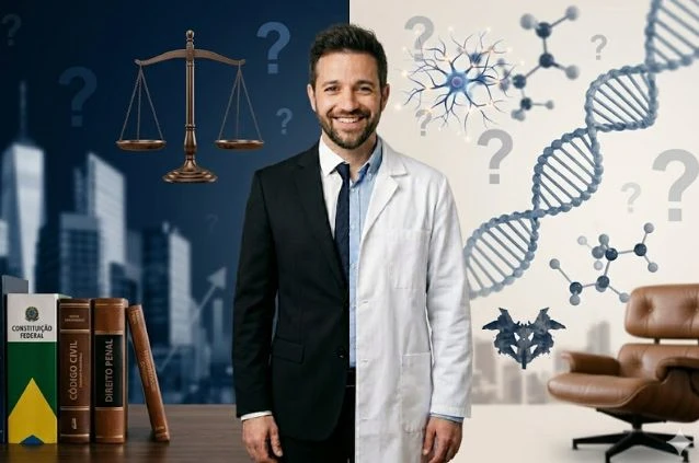 aluno dividido entre carreira de direito ou psicologia